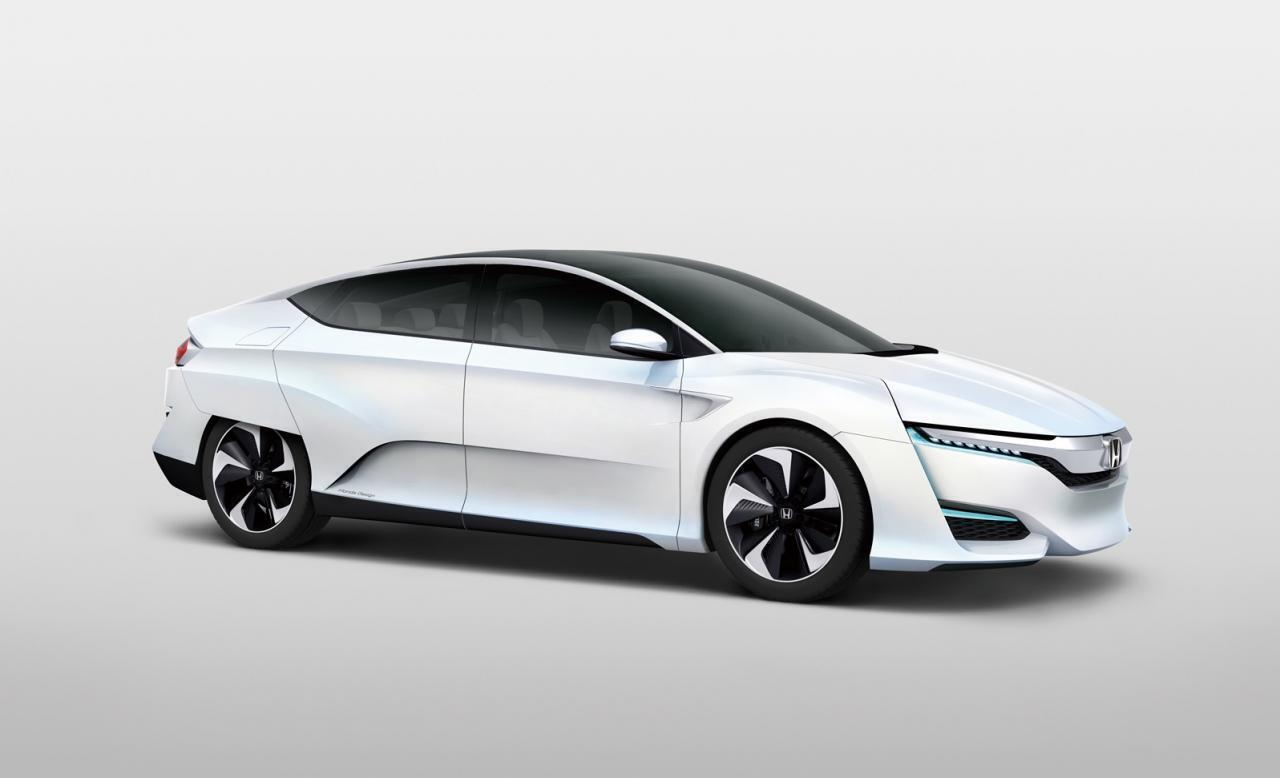 รถยนต์ไฮโดรเจนต้นแบบ   Honda FCV Concept