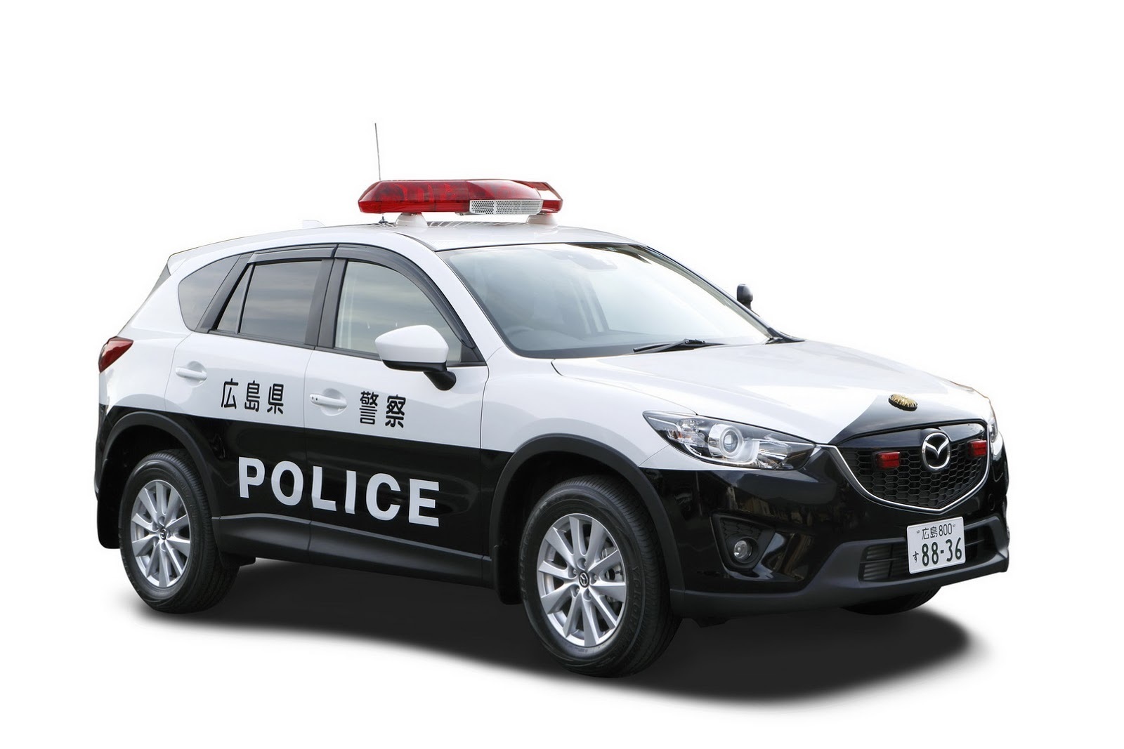 รถตำรวจญี่ปุน  Mazda CX5