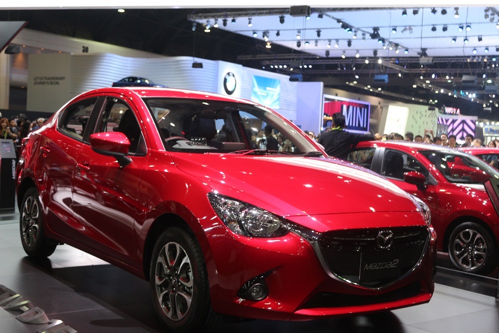 เปิดตัวรถยนต์  Mazda 2 sedan  ใหม่