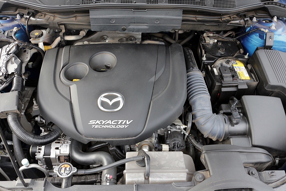 ทดสอบรถยนต์   Mazda CX5 XDL  เครื่องยนต์ดีเซล mazda Sky Activ D 