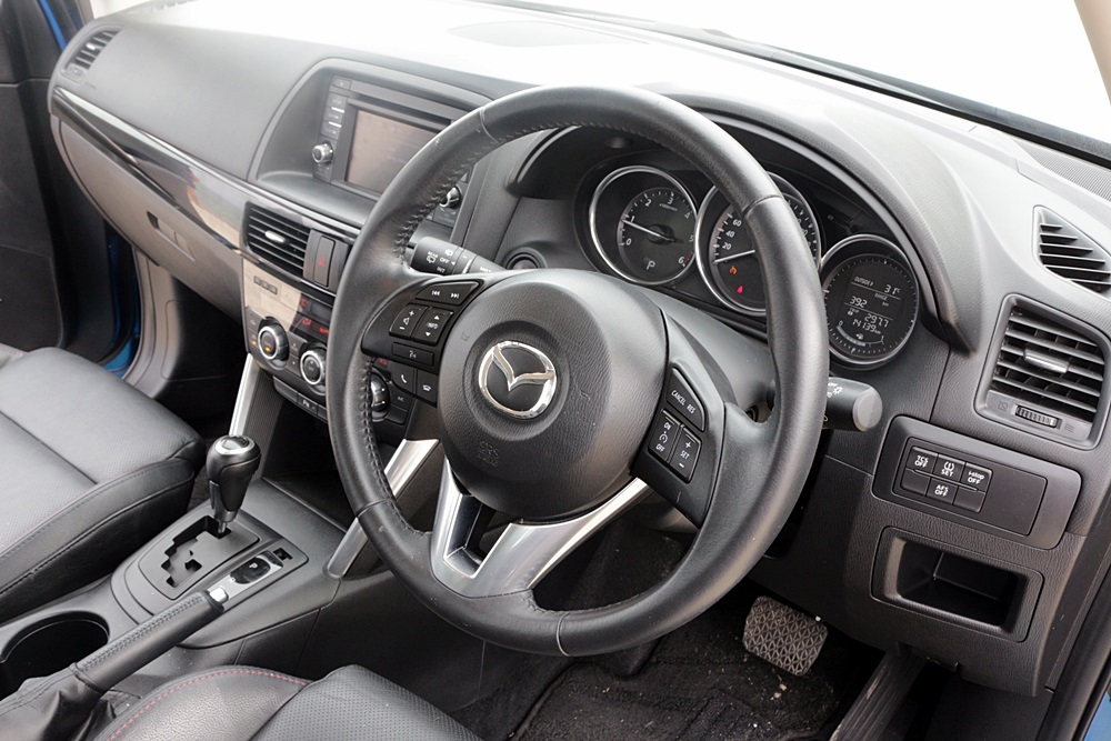 ทดสอบรถยนต์   Mazda CX5 XDL  เครื่องยนต์ดีเซล mazda Sky Activ D 