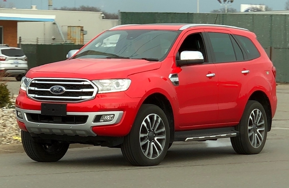 Ford Everest Facelift