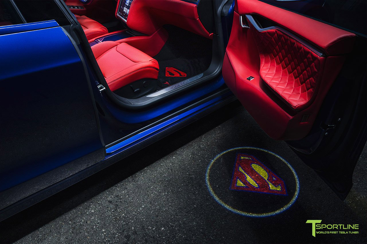 Tesla Model S Superman