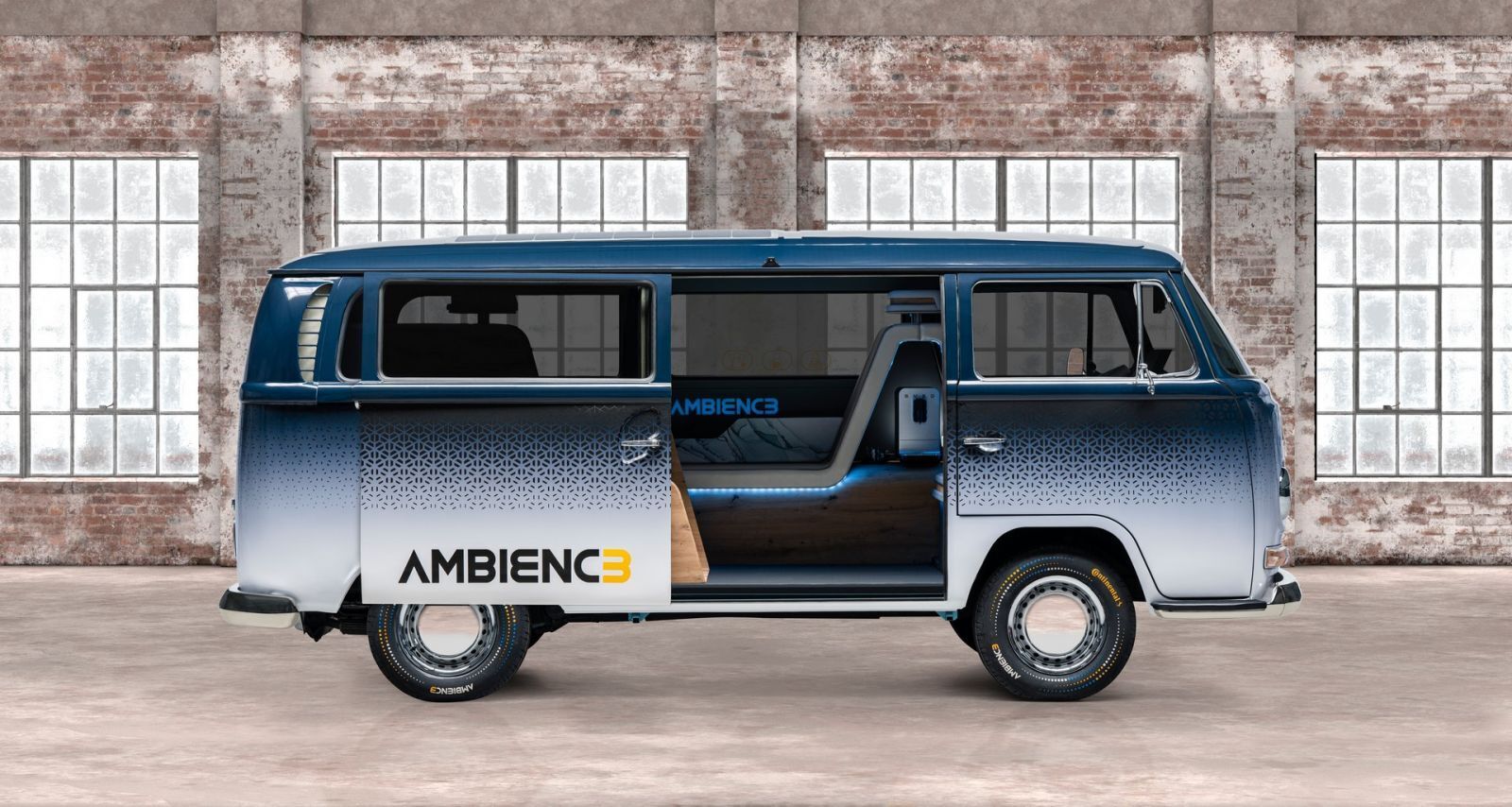 Volkswagen T2 คลาสสิค สู่รถต้นแบบ AMBIENC3 Concept 