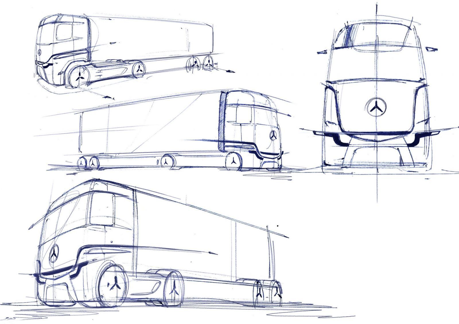 Mercedes-Benz eActros LongHaul Concept