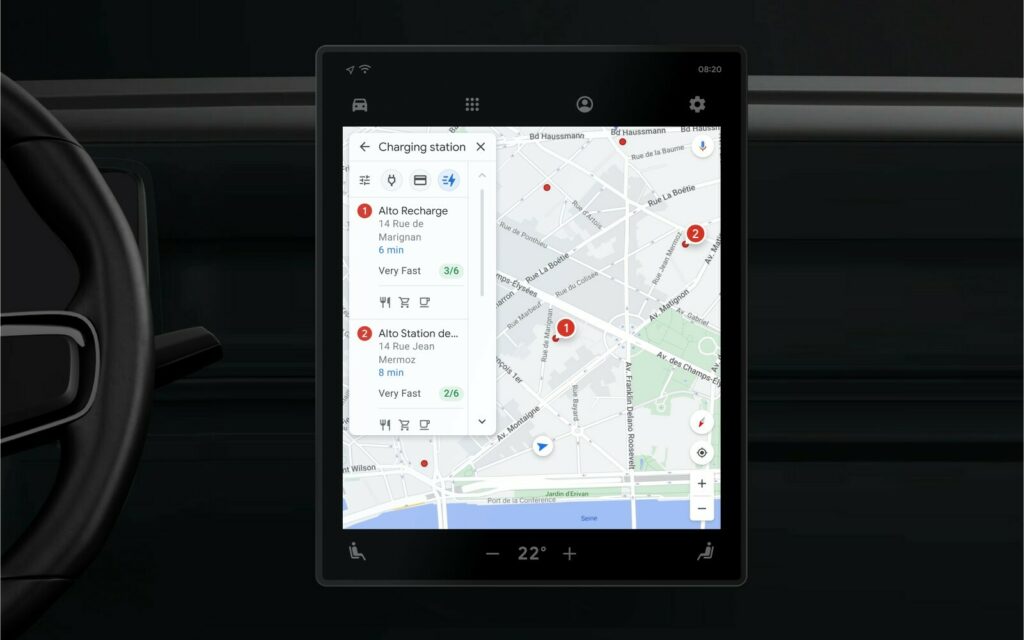Google Map EV