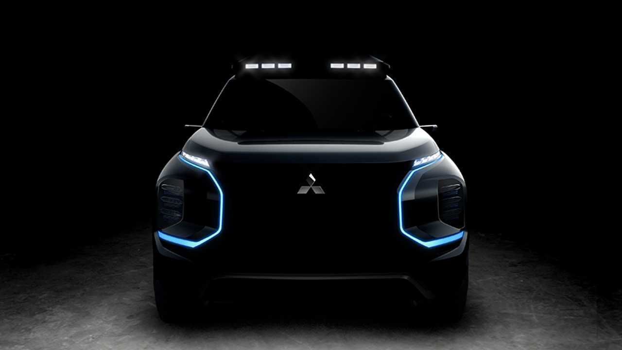 teaser Mitsubishi Engelberg Tourer concept