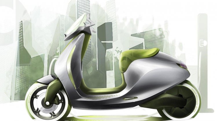 Smart Electric Scooter Concept 