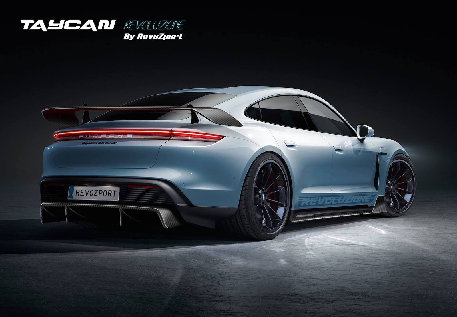 Porsche Taycan โดย RevoZport